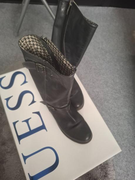 Guess kožené čižmy it37, guess,37