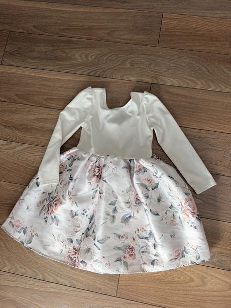 Slávnostné šaty s balónovou sukňou, h&m,122