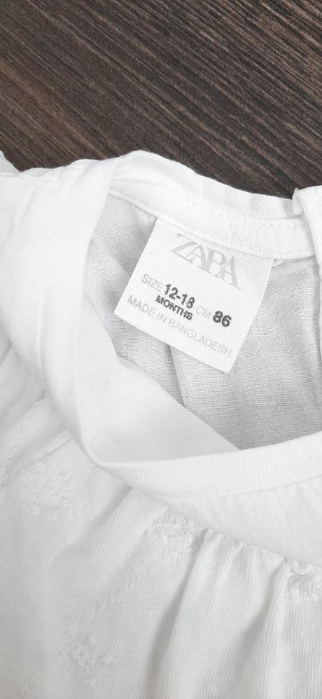 Zara volanove tričko velk.86, zara,86