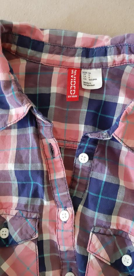Krátka košeľa h&m, h&m,36