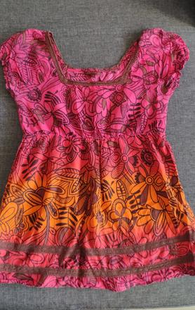 Krásna farebná tunika, review,xs