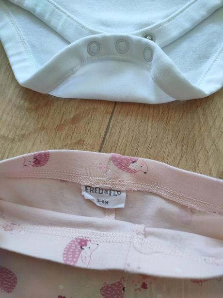 Set pre bábätko ježko body legíny, veľ.68, f&f,68