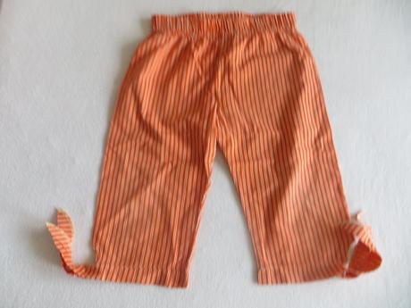 3/4 nohavice prúžkové letné, loana,116