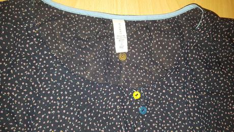 Bodkovaná bľúza, s