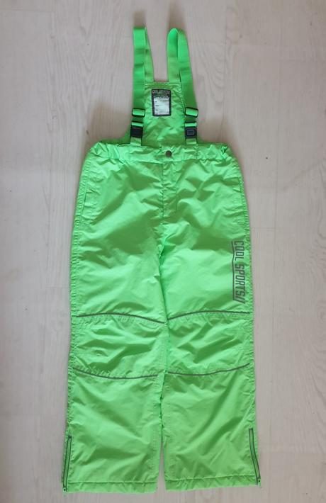 Lyžiarske nohavice/otepľovačky č. 140 - ako nové, takko,140