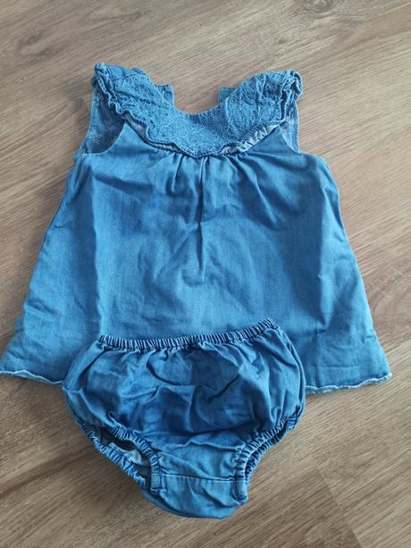 Rifľové šatičky zara, zara,74