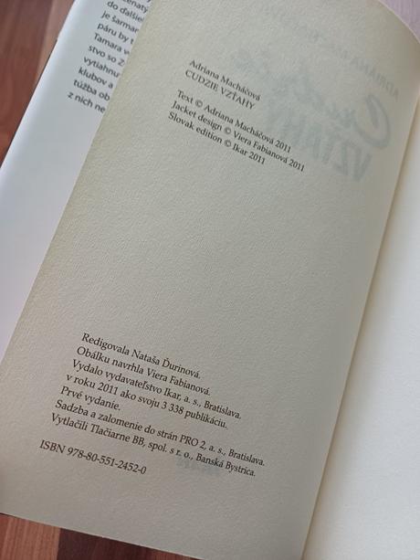 Adriana macháčová - cudzie vzťahy, 