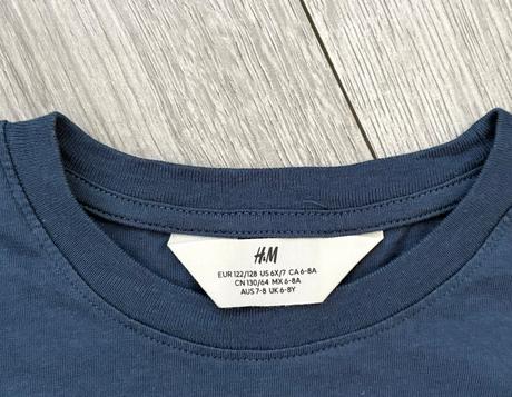 Palmové tričko veľ. 122/128, h&m,128