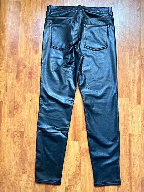 Koženkové nohavice, calzedonia,m