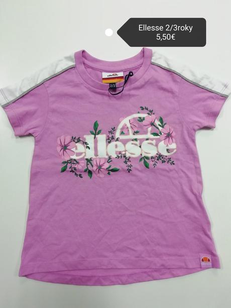 Ružové tričko ellesse, 98