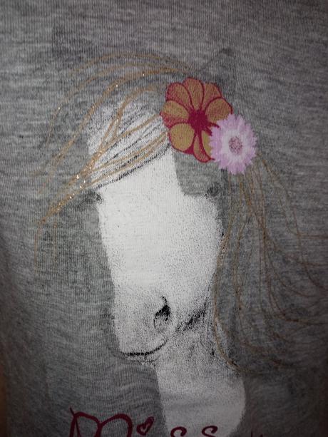 Dievčenské tričko s koníkom dopodopo (5-6r.), dopodopo,116