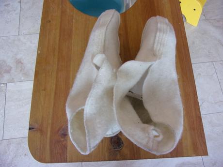 Vlnené hrejivé vložky do topánok, 46