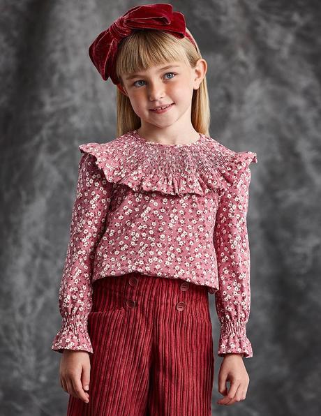 Abel&lula- bavlnená blúzka kvety v.140, 140