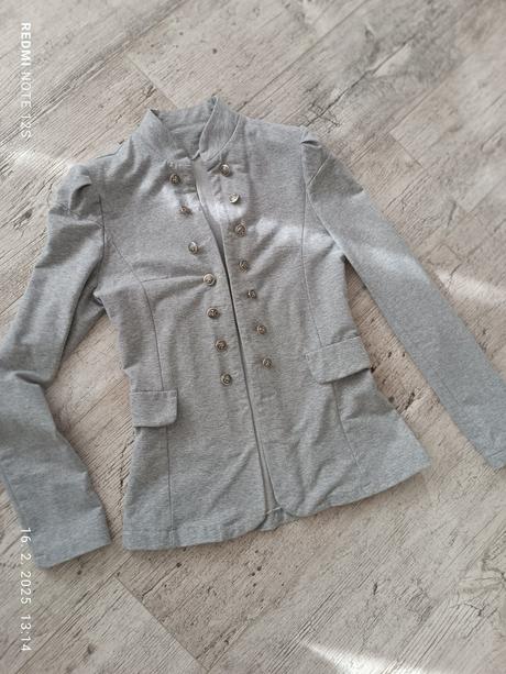 Šedé teplákové sako, m