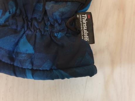 Detské lyžiarske rukavice 3m thinsulate č. 6,5, xs