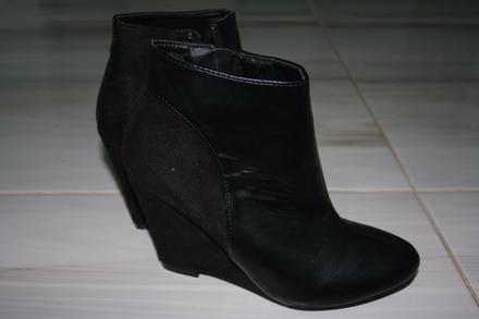 Dámske elegantné topánky na zvýšenej podrážke, 36