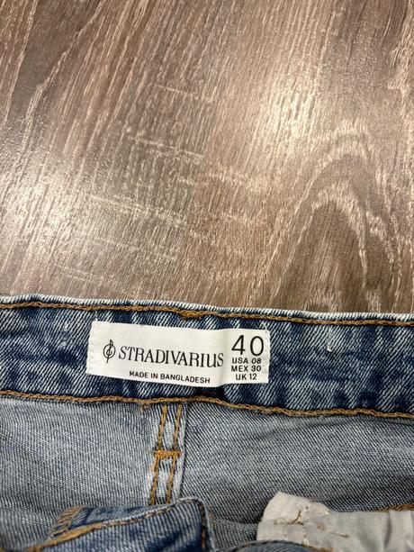 Stradivarius štylove damske riflove kratasy l, stradivarius,l