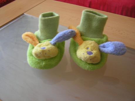 Fleesove hrkajúce papučky - nenosené, 18