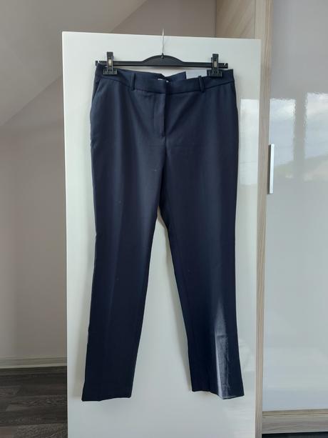 Kostýmové nohavice - slim, h&m,40