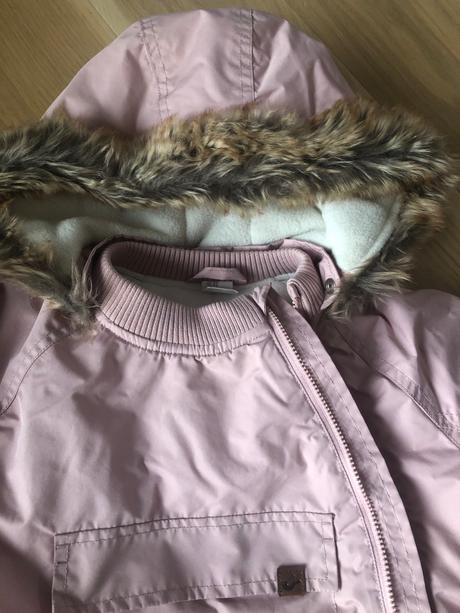 Zimna bunda hm, h&m,104