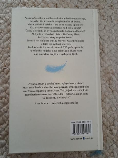 Môj posledný výdych, 