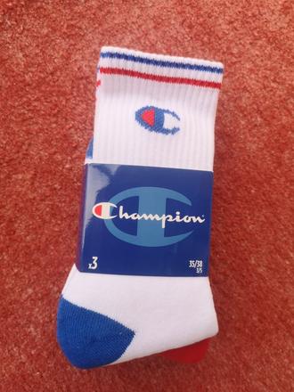 Champion chlapčenské ponožky 3 páry veľkosť 35-38, champion,35 / 36 / 37 / 38