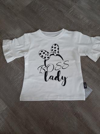 Nádherné minie tričko, 92 - 122