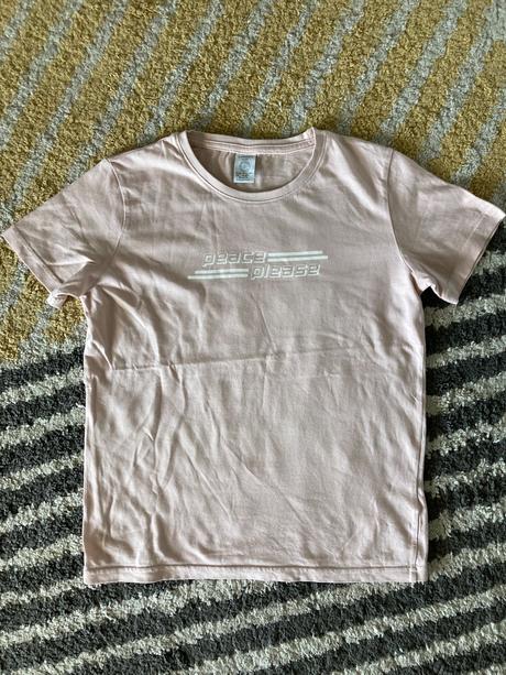 Lindex ružové tričko 134/140, lindex,134