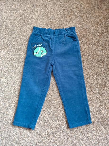 Menčestrové detské nohavice, pepco,98