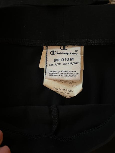 Legíny s tričkom, champion,140