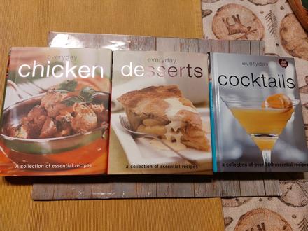 Anglicke knizky everyday cocktails, desserts, chic, 