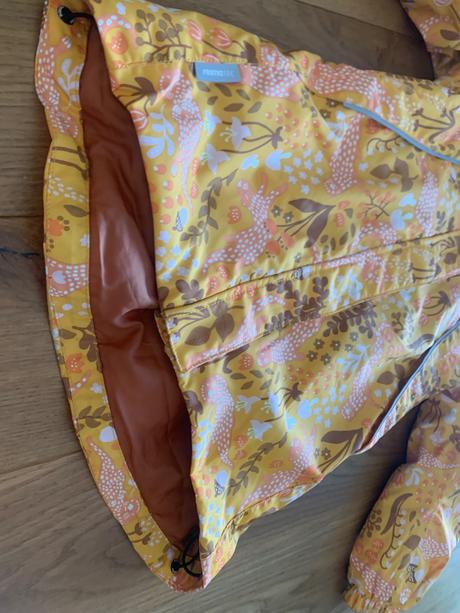 Reima dlhá zimná bunda, parka 116/122, reima,116