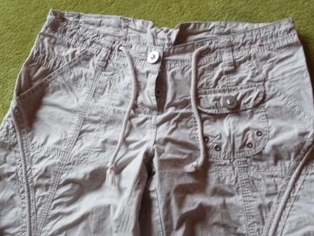 3/4 letne nohavice malo nosene, river island,m