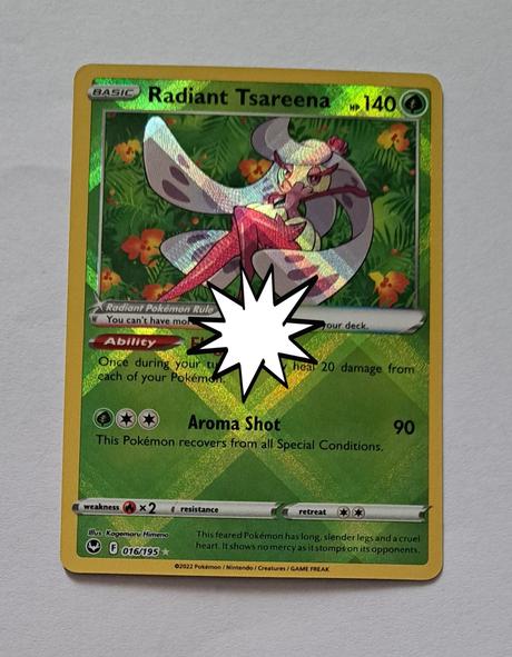 Pokémon karty - radiant, 