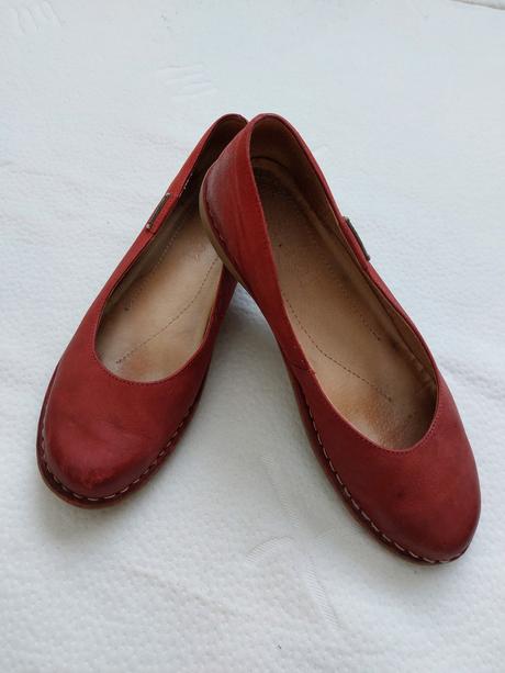 Kožené balerínky 38, lasocki,38