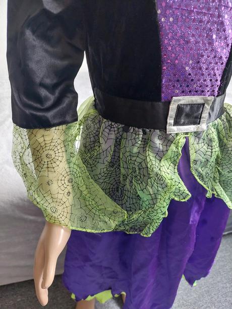 Čarodejnica karnevalový komplet kostým veľ.140,