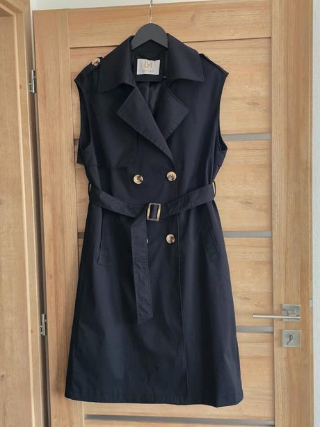 Sakové midi šaty, l / xl