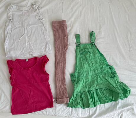 110/116 babský letný balíček vecí za 2e, next,110