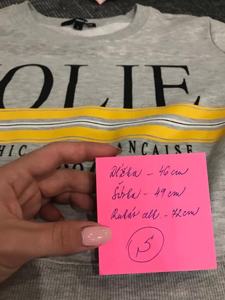 Štýlová šedá mikina, tally weijl,s