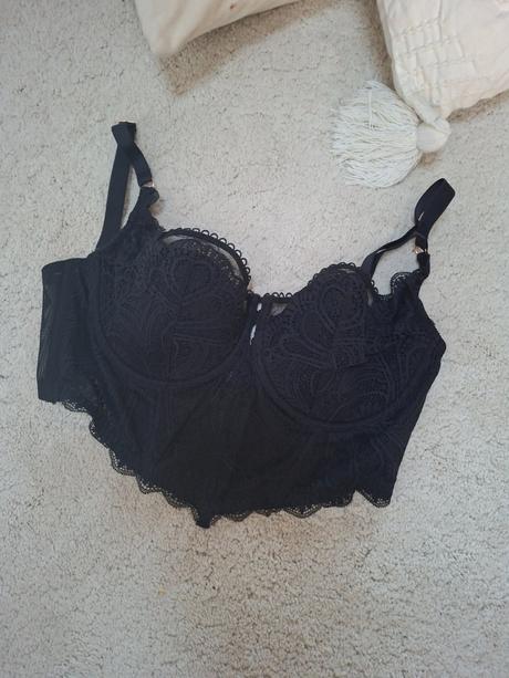 Cierna podprsenka 80e, 80e