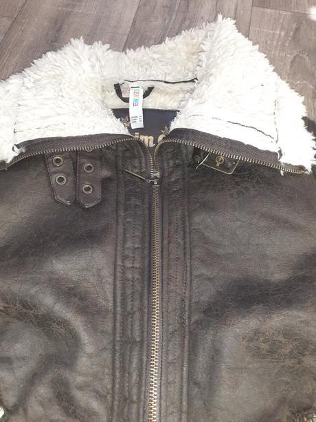 Zateplena bunda, denim co,40