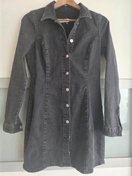 Dzinsove saty, zara,m