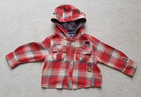 Flanelová košeľa s kapucňou, cherokee,86