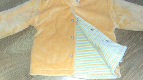 Hrubá obojstranná  mikina či kabatik 86, 86