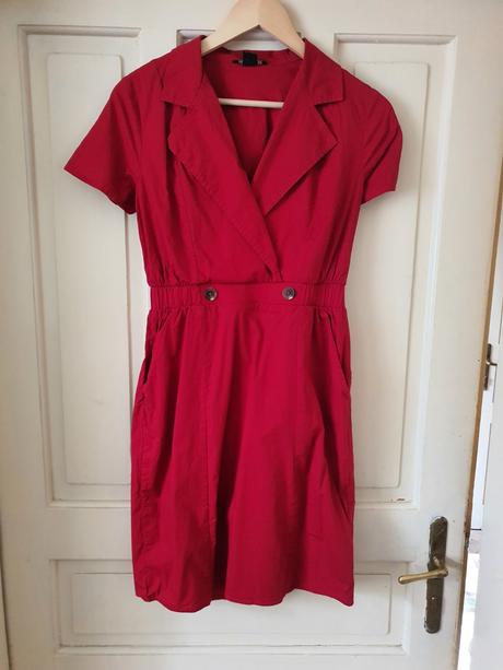 Červené letné šaty esmara, esmara,36