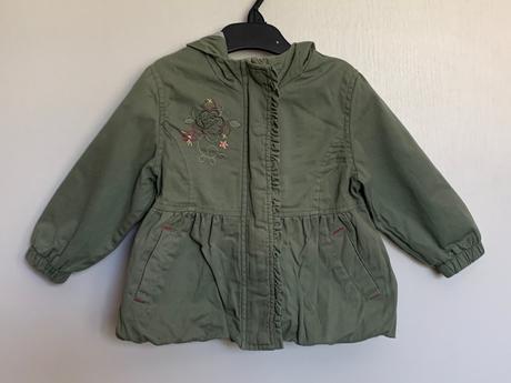 F&f dievčenská vetrovka s kapucňou, f&f,92