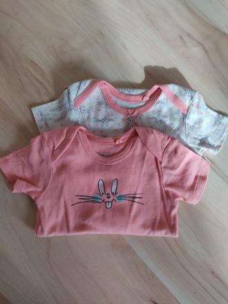 Dievčenské body s krátkym rukávom, lupilu,86