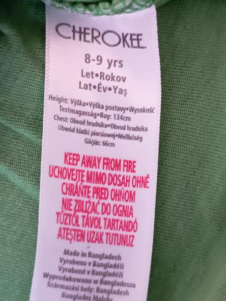 Tričko s krátkym rukávom, cherokee,128