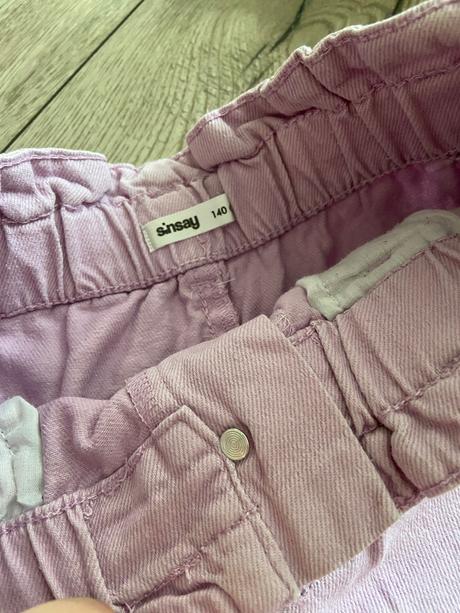 Kraťasy rifľové, sinsay,140