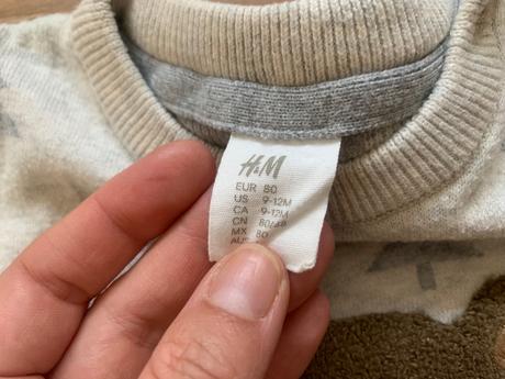 Pulovrik hm, h&m,80